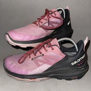 Salomon Outpulse GTX Trail Running Purple Black Outdoor Shoes Women’s Size 8.5
